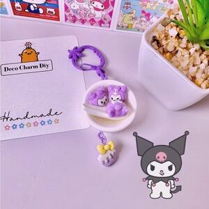 Sanrio Kuromi Unique Keychain Bowl